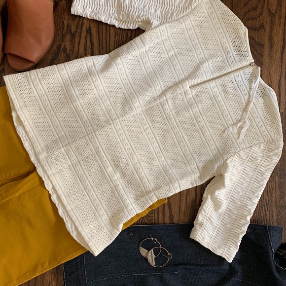 Rag and Bone Ivory Knit Top Small (fits like XS) - Picture 5 of 7
